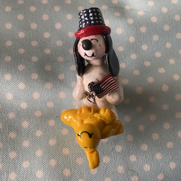 Handcrafted; Patriotic Snoopy; Ornament - Picture 8 of 10